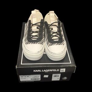Karl Lagerfeld women Monochrome Sneakers. Like new
